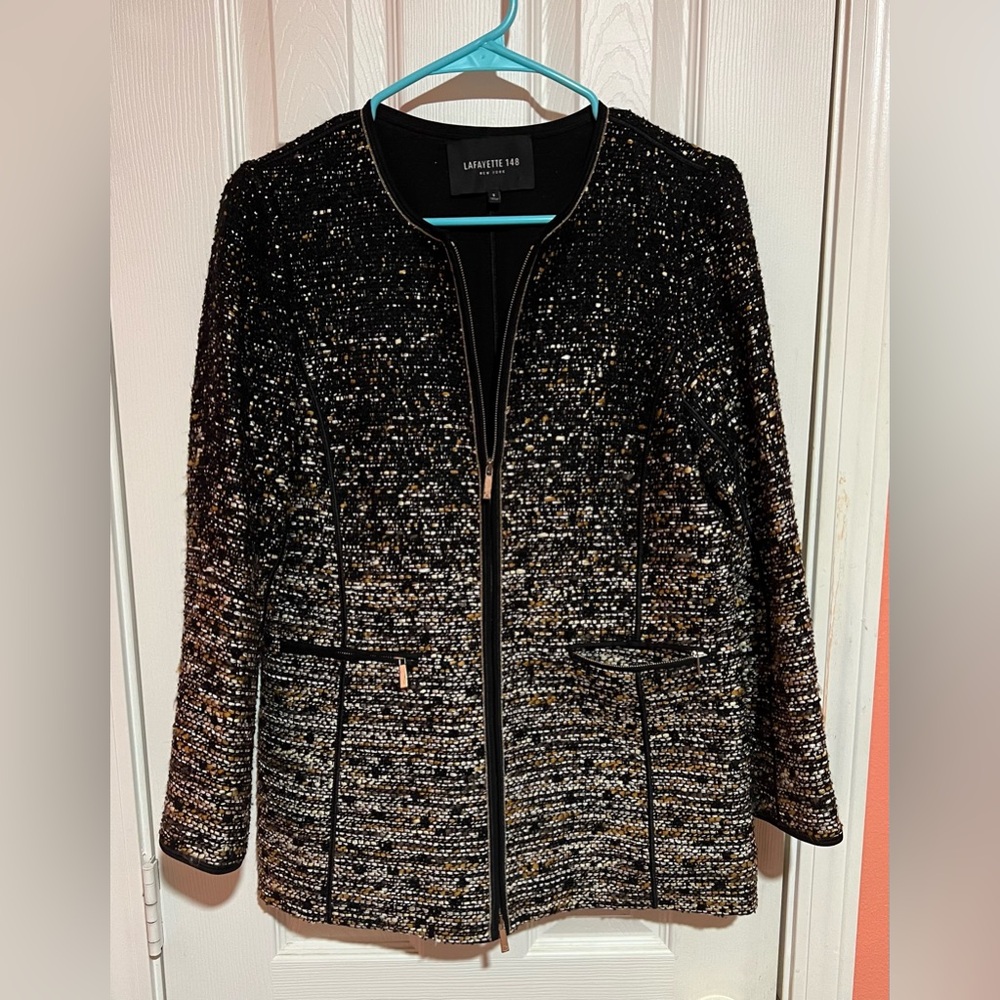 Lafayette 148 Multi Color Women’s Tweed Blazer